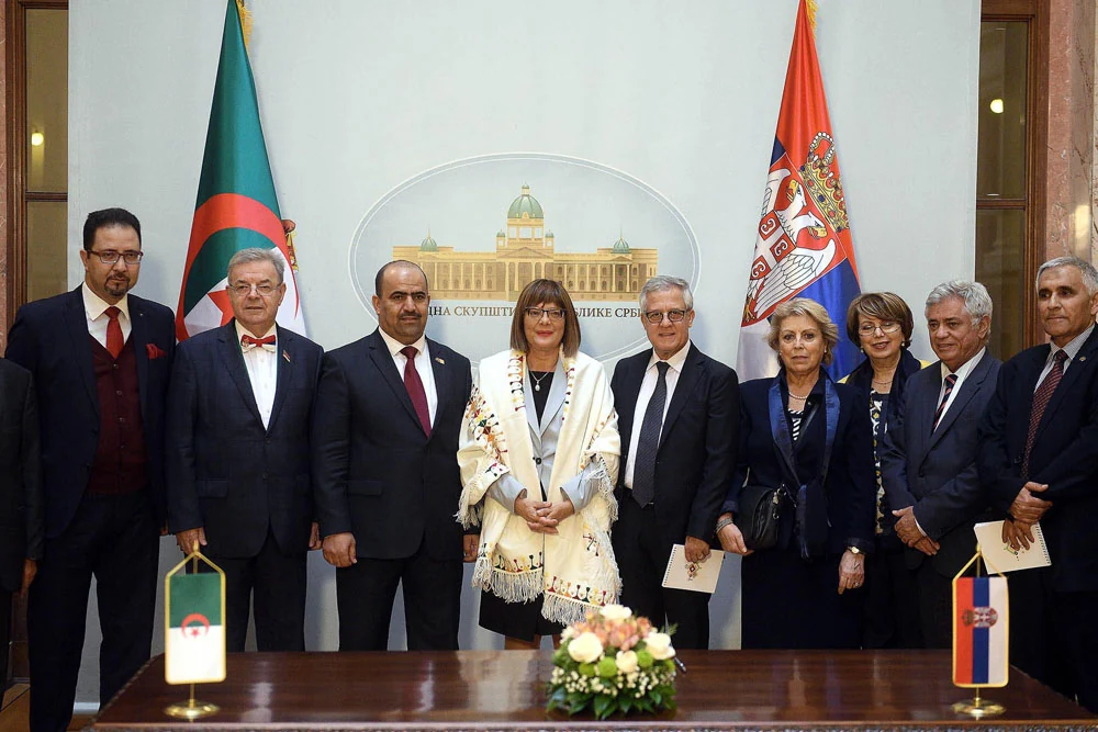 POTPISAN SPORAZUM O SARADNjI PARLAMENATA SRBIJE I ALŽIRA