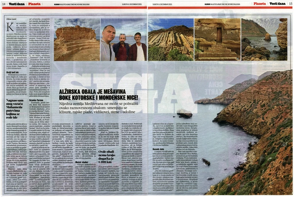 Alžirska obala je mešavine Boke Kotorske i mondenske Nice