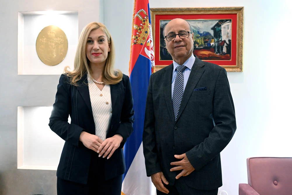 Državna sekretarka u Ministarstvu spoljnih poslova Republike Srbije sastala se sa ambasadorom Alžira