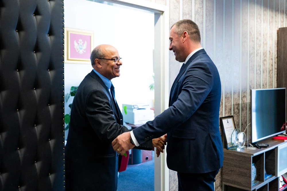Ministar sporta Crne Gore i ambasador Alžira